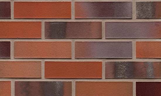 Кирпич клинкерный пустотелый Feldhaus Klinker K560 carbona ardor colori, 240*115*71 мм